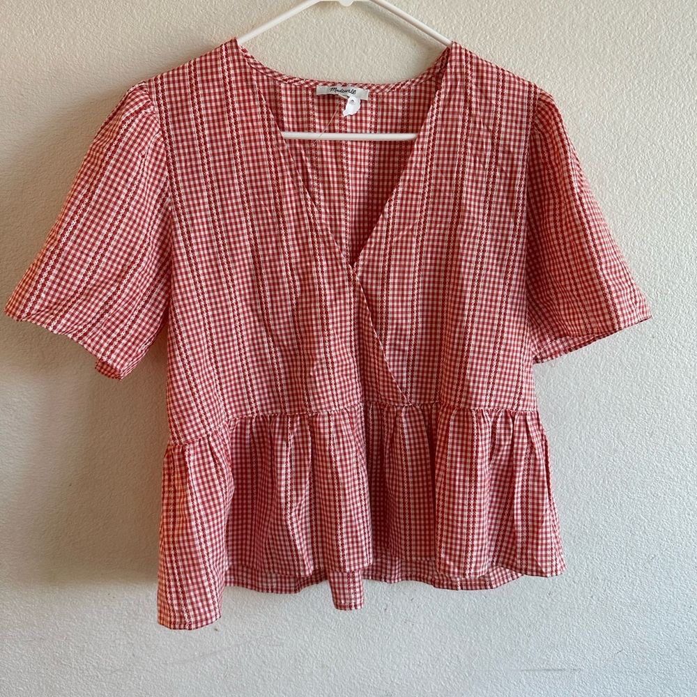 Madewell Blouse 100% cotton Size M